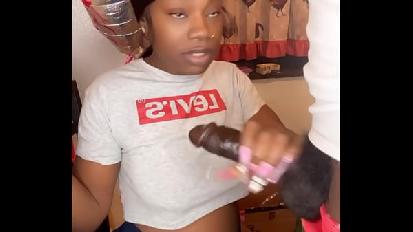 La sorellastra che succhia il cazzo verbale ha ricevuto 11 pollici di bbc duro