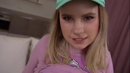 Anale duro per una ragazza flessibile di 18 anni con apertura e sperma in bocca vg209